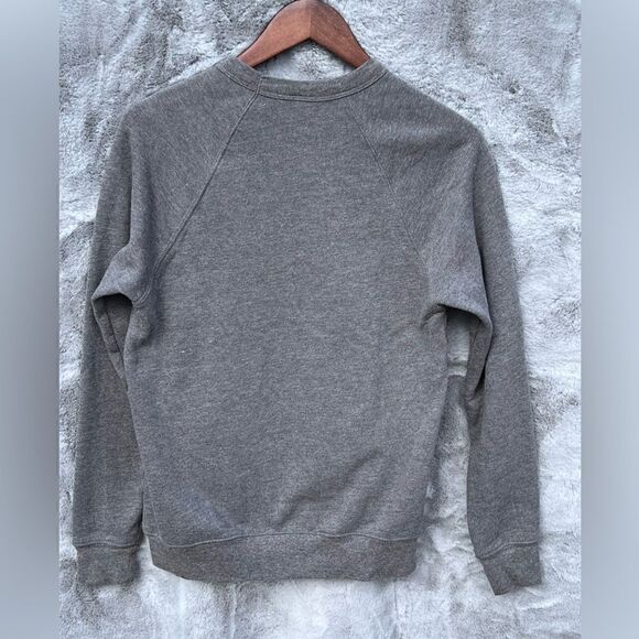 EUC Smiley Face Sweatshirt extra soft Terry cloth Size Small no tags - Picture 3 of 4